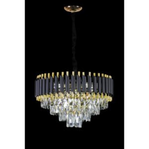 Kirie Gold Tear Crystal Chandelier