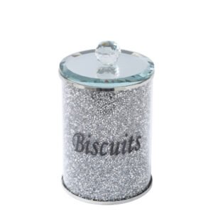 Diamond Crush Crystal Biscuit Jar