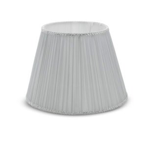 Silver Drum Shade