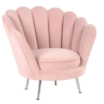 Pink Shell Chair