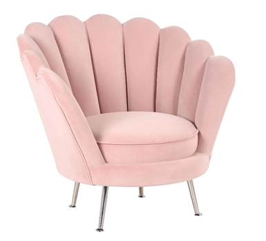Pink Shell Chair