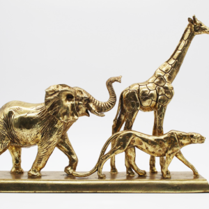 Gold Trio of Animals