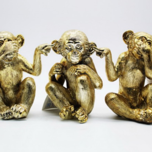 See No, Hear No, Speak No Evil Gold Monkeys