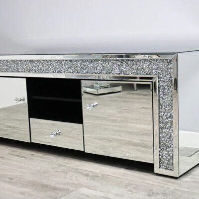 Cara Mirrored <br>TV Unit