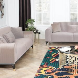 Cream Semina 3+2 Sofa Set