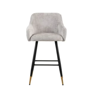Zurich Light Grey Bar Stool