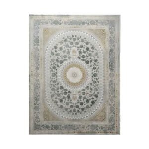 Emerald Sorena Beige Green Rug | E-126