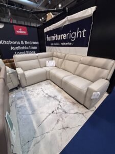 Luxury Italian Leather Corner L Sofa