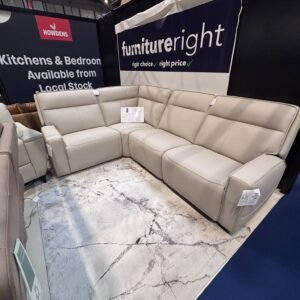 Luxury Italian Leather Corner L Sofa